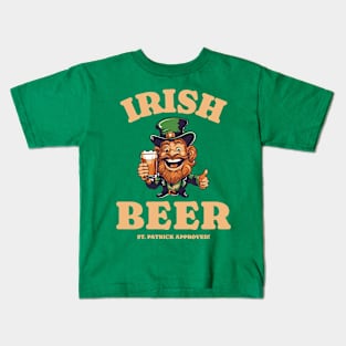 Irish Beer - St Patrick Approved Kids T-Shirt